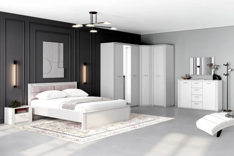 Кровать 1800 "Элана" спальня Персидский жемчуг