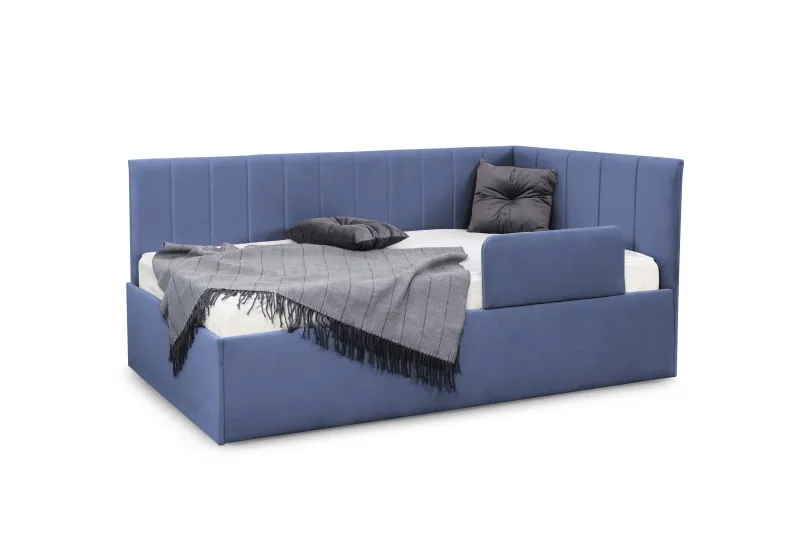 Кровать "Хеппи-2" Вариант 1 Мора деним