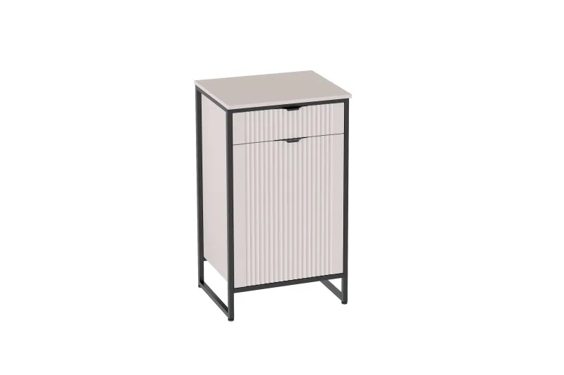 Тумба 1 дв и 1 ящ "Нора" прихожая Персидский жемчуг