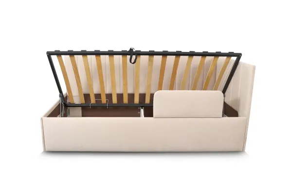 Кровать "Хеппи-2" Вариант 4 Мора бежевый